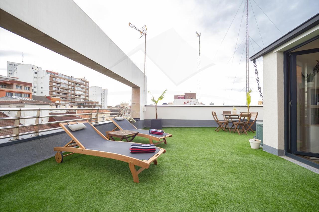 Palomar De Corrida Atico Con Terraza By Silastur Хіхон Екстер'єр фото